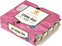 Ägg Frigående Stora 20-p
