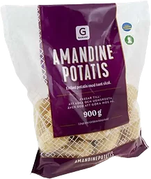 Potatis Amandine