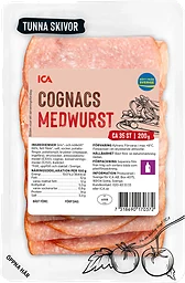 Cognacsmedwurst Tunna Skivor