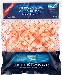 Vannameiräka Kokt Med Tip Asc 41/50 Frysta Feldt's