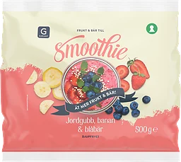 Smoothie Jordgubb Banan