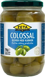Colossaloliver med kärnor 710g