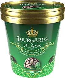 Gräddglass Mintchoklad