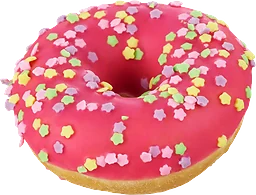 Minidonut Blomrosa