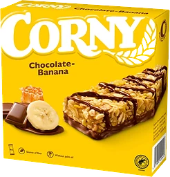 Müslibars Choklad & banan 6-pack