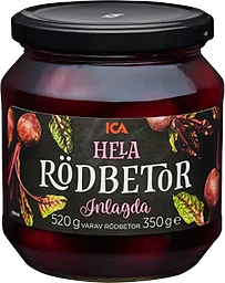 Hela Rödbetor 520g