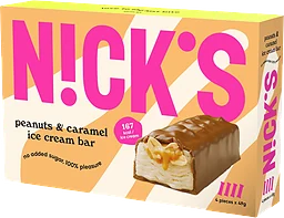Glass Peanuts & caramel 4-pack