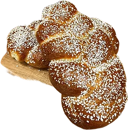Vetefläta med pärlsocker