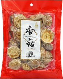 Shiitake Torkad