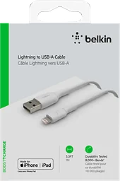Lightningkabel Vit 1m