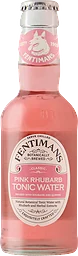 Pink Rhubarb Tonic Drinkmix Glas