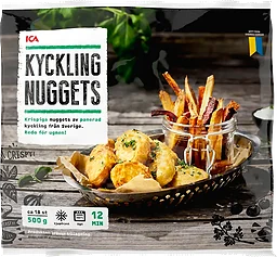 Kycklingnuggets Fryst