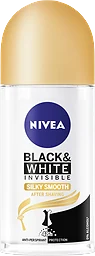 Deodorant Roll on Black & White Silky Smooth