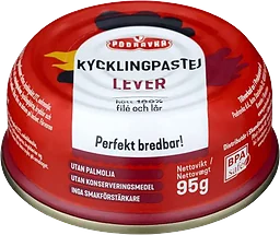 Kycklingpastej Lever