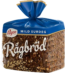 Rågbröd mild surdeg