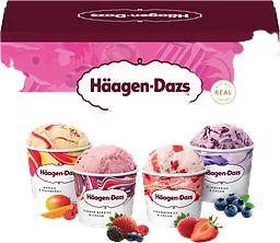 Glass Fruit Collection 4-pack