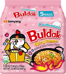 Buldak Carbonara