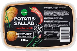 Potatissallad Chili