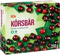 Körsbär Fryst
