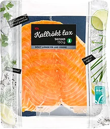 Lax Kallrökt skivad