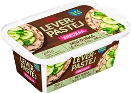 Leverapastej med gurka Bredbar