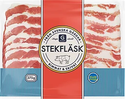 Stekfläsk Skivat