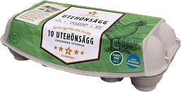Ägg Frigående Utomhus 10-p