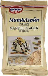 Mandelspån Rostade