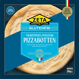 Glutenfri Pizzabotten