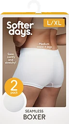 Boxer Seamless Vit L/xl