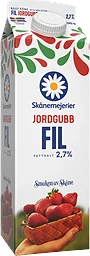 Filmjölk Jordgubb 3% 1l