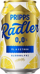Radler Citron Alkfri Öl Burk