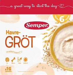 Havregröt Från 6 Månader