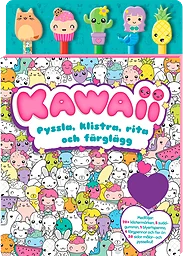 Kawaii : Pyssla, klistra, rita och färglägg
