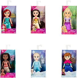 Docka Princess med figur 1-p 15cm