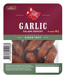 Garlic Salami Snacks