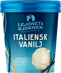 Glass Italiensk Vanilj