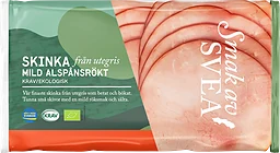 Skinka Mild alspånsrökt Eko