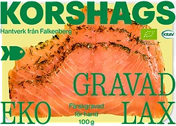 Gravad laxfilé skivad Eko
