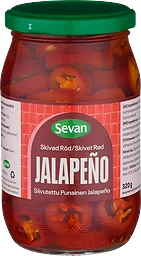 Jalapeño Röd Skivad