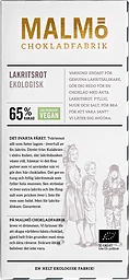 Choklad Lakritsrot 65%