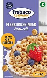 Naturell Flerkornsringa Flingor