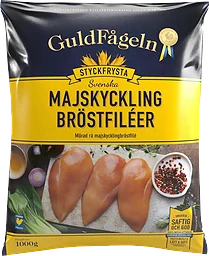 Majskyckling Bröstfiléer mörade