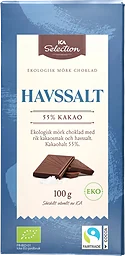 Chokladkakor Mörk choklad Havssalt eko