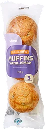 Glutenfria Muffins Vanilj 3-pack