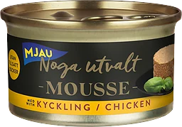 Kattmat Mousse Kyckling