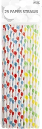 Papperssugrör Ballonger 25-p