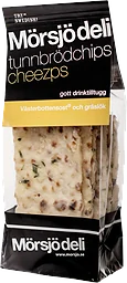 Tunnbrödchips Cheezps Västerbottensost Gräslök
