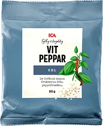 Vitpeppar Hel