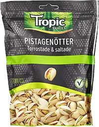 Pistagenötter Torrostade & saltade Tropic Snacks